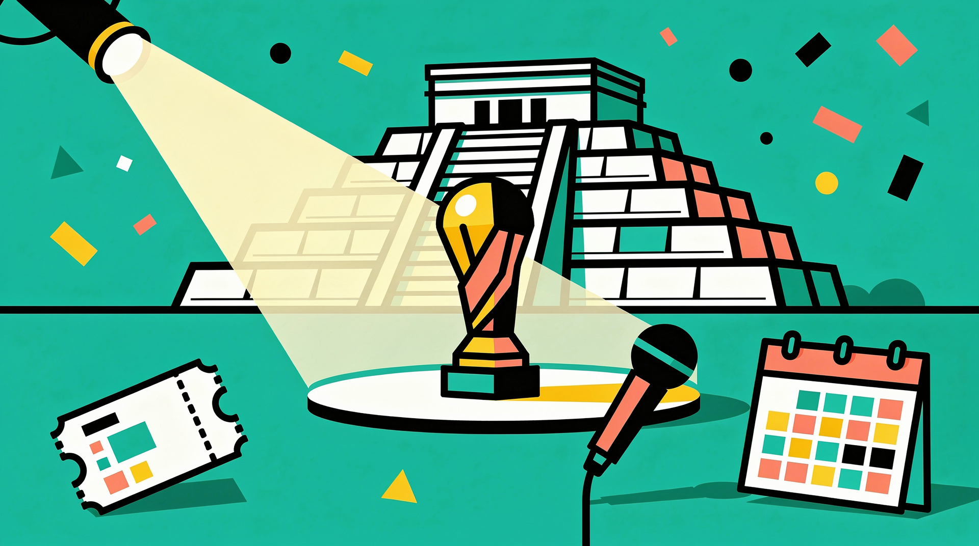 El Trofeo del Mundial FIFA llegó a Chichén Itzá, proyectando la herencia cultural de México al mundo